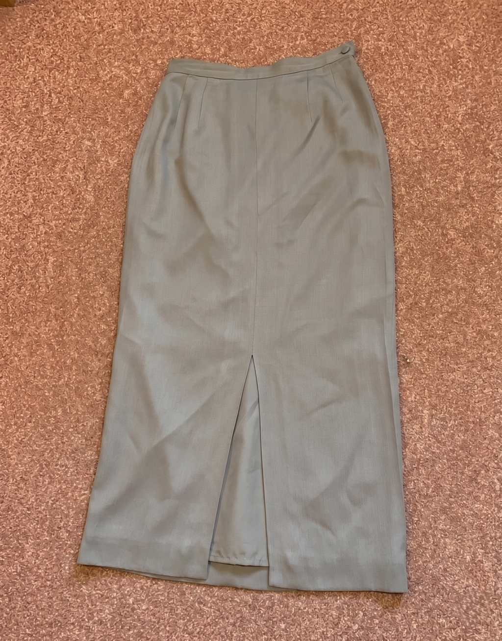 Country Casuals Light Grey Midi Pencil Skirt UK 10